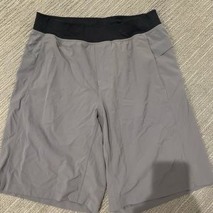 Lululemon grey workout shorts